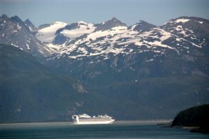 Views from Captain's Choice Motel in Haines Alaska