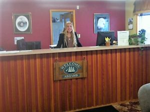 Friendly staff at our Haines Alaska Hotel