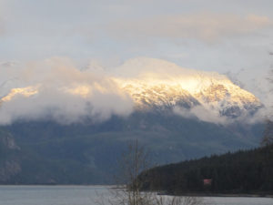 Views from Captain's Choice Motel in Haines Alaska